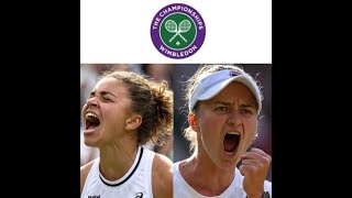 Jasmine Paolini vs Barbora Krejcikova  Final Wimbledon 2024  Reaccionamos en VIVO [upl. by Bhayani]