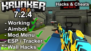 Krunkerio 724 Free Hacks amp Cheats WORKING [upl. by Aleydis]