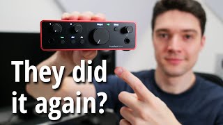 Focusrite Scarlett Solo 4th Gen – USB Audio Interface Review Air Mode Audio Samples [upl. by Yboc310]