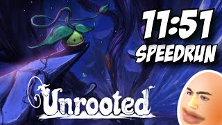 Unrooted Speedrun in 1151  Previous World Record [upl. by Silvano]