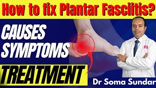 How to fix heel pain  குதிகால் வலி குறைக்க Tamil  DrSoma Sundar footpain [upl. by Atikel]