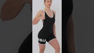 NEBBIA Ladies Bodysuit Shorts Apparel Gym Tights Workout gymapparelgymclothesworkoutclothes [upl. by Alisen]