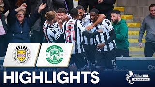 St Mirren 30 Hibernian  Smyth Brace Gives Buddies Super Win  William Hill Premiership [upl. by Ecnedurp]