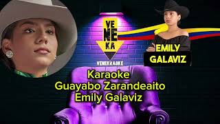 karaoke Emily Galaviz Guayabo Zarandeaito [upl. by Hnaht919]