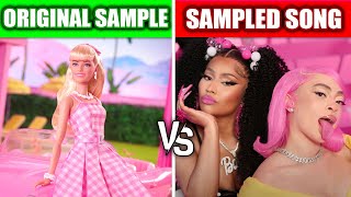 ORIGINAL SAMPLE VS SAMPLED RAP SONGS 2023 [upl. by Acysej]