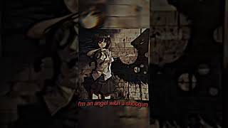 Angel With a Shotgun Lyrics nightcore nightcorelyrics nightcoreedit anime animeedit [upl. by Martelle]