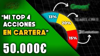 Revelo MI CARTERA de ACCIONES de 50000€ para 2024 🐢TURTLE CAPITAL [upl. by Hildegarde]