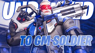 Educational Unranked To GM On SOLDIER76 [upl. by Oatis]