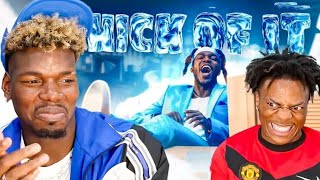 Speed amp Paul Pogba reacts to KSI  Thick of It [upl. by Ahsieit]