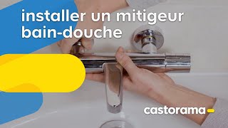 Comment installer un mitigeur bain douche  Castorama [upl. by Imerej]