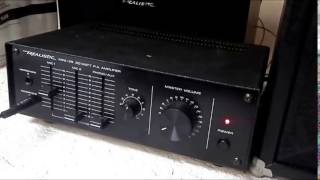 Realistic MPA25 vintage PA system demo [upl. by Hpotsirhc723]