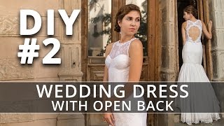 How to make a Wedding Dress DIY Sew your own Bridal Gown 2 [upl. by Jedthus]