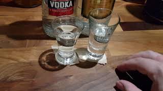 Vodka wars Ruskov vs Stolichnaya gold [upl. by Attelocin865]