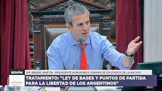 🇦🇷 SESIÓN ESPECIAL 1 de febrero 2024  Diputados Argentina  Ley de Bases  día 2 [upl. by Ranique]