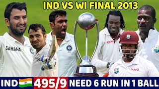 INDIA VS WEST INDIES FINAL TEST 2013  FULL MATCH HIGHLIGHTS  IND VS WI  MOST SHOCKING MATCH EVER😱 [upl. by Novonod358]