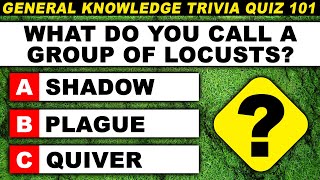 How Good Is Your Basic Knowledge Ultimate General Knowledge Trivia Quiz Episode 101 [upl. by Myrwyn]