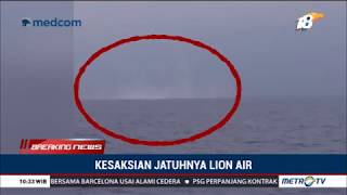 Awak Kapal Tugboat AS Jaya II Saksikan Jatuhnya Lion Air JT610 [upl. by Atinaj297]