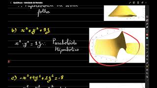 SUPERFÍCIES QUÁDRICAS  Exercícios [upl. by Auvil376]