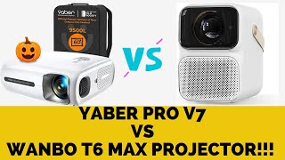 YABER Pro V7 vs WANBO T6 Max Projector Which one should you buy [upl. by Lamonica]