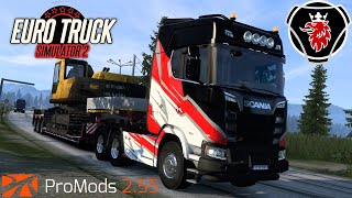 ETS2 140  ProMods 255  SCANIA 770S V8 XT  Grumant  Nikel [upl. by Navis843]