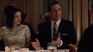 How to turn a clients quotNoquot into a quotYesquot  Mad Men Heinz Beans Dinner Scene [upl. by Andris]