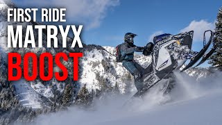 First Ride on the NEW Polaris MATRYX BOOST [upl. by Waring24]