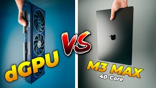 APPLE GPU vs NVIDIA vs AMD Comparison [upl. by Salita]