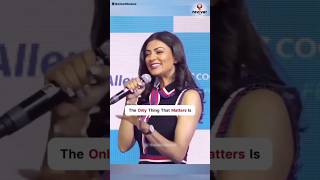 Sushmita Sen on having a Bad Day 😇  Celebrity Thoughts  Sushmita Sen shortsvideoyoutube [upl. by Mendoza829]