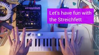 Soothing sounds on the Waldorf Streichfett with the Arturia Keystep  Jamuary2020 [upl. by Namie]