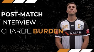 Post Match Interview  Brock A  Charlie Burden [upl. by Diego]