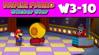 Paper Mario Sticker Star  W310  Stump Glade Nintendo 3DS Gameplay Walkthrough [upl. by Caia]