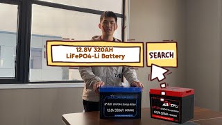 128V 320AH LiFePO4Li Battery [upl. by Margie519]