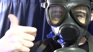 Romanian M85 Gas Mask Review [upl. by Aiyram753]