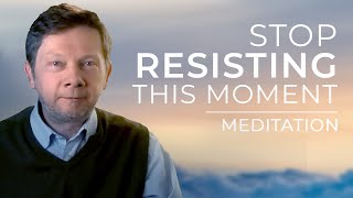 Allow This Moment to Be as It Is  Let Go and Surrender with This 20 Minute Meditation with Eckhart [upl. by Drofwarc]