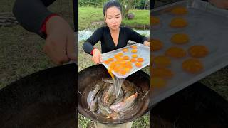 How to cook fish with egg recipe streetfood shorts cooking food recipe [upl. by Kurt]