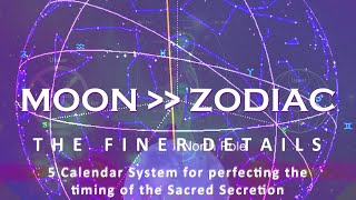 Sacred Secretion Timing  Beginner Information  ONLINE COURSE  Sidereal  Tropical Calendars [upl. by Bohlen]