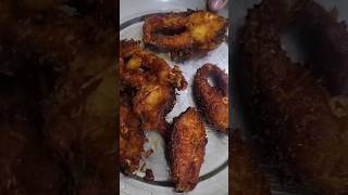 Garlic Fry Fish With Gravy youtubeshorts shorts follow trending pawansingh bhojpuri [upl. by Iamhaj]