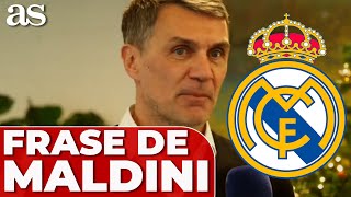 La frase de MALDINI sobre el REAL MADRID que será recordada durante el resto de la HISTORIA [upl. by Netniuq]