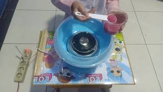 Gagal Membuat Arum manis dg Mesin Mini Ternyata ini Penyebabnya  Arumanis  Cotton Candy Machine [upl. by Ydur646]