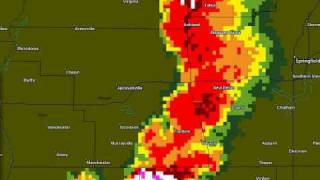 CIWN Summary of 81909 Central Illinois Tornadoes [upl. by Nyllij]