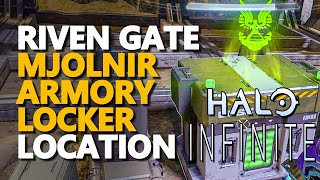 Riven Gate Mjolnir Armory Locker Halo Infinite [upl. by Steffie]