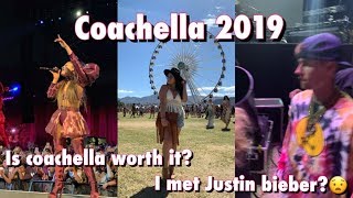 Meeting celebrities at Coachella 2019 LIVE FOOTAGE Justin Bieber Hailey Bieber Khalid [upl. by Switzer]