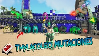 ARK SURVIVAL PS4 Thylacoleo Mutaciones [upl. by Ebsen]