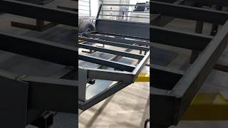 Part 2 custom flatbed build fabrication welding flatbed cummins [upl. by Savil]