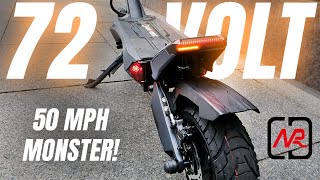 The FASTEST SCOOTER UNDER 2000 Nanrobot N6 72V Review [upl. by Ylro]