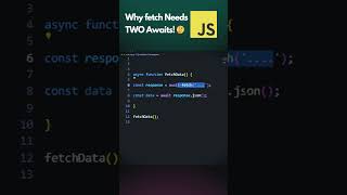 JavaScript fetch Needs TWO Awaits 🤔  Understand Async Code Like a Pro fetchapi [upl. by Anitnamaid]