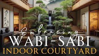 Embracing Wabi Sabi Indoor Courtyards Infused with Timeless Japaneseinspired Design Philosophy [upl. by Samuel]