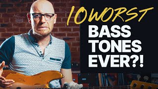 10 Worst Bass Tones in Super Famous Songs as voted for by you [upl. by Katushka]