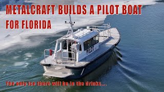 Metalcraft Marine sends a Pilot Boat to Florida 4K [upl. by Darsey]