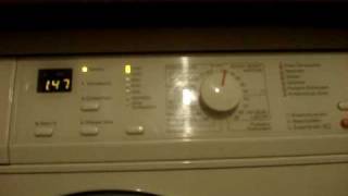 Miele W 2241 demonstration cycle [upl. by Daffi683]